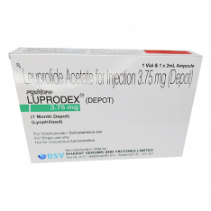 Лейпрорелин (Люкрин депо аналог, Элигард аналог) 3.75мг :: Luprodex лиофилизат для приготовления раствора для п/к введ. №1